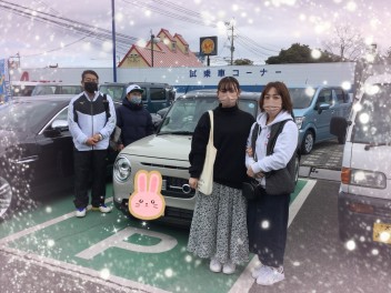 アルトラパンご納車おめでとうございます！！